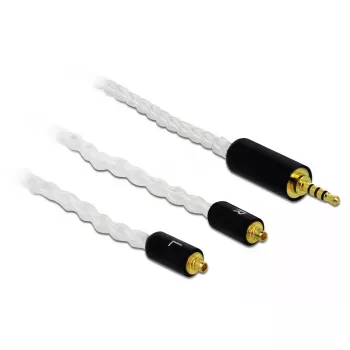Cavo audio DeLOCK 85848 1,2 m 2,5 mm 2x MMCX bianco