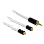 Cavo audio DeLOCK 85848 1,2 m 2,5 mm 2x MMCX bianco