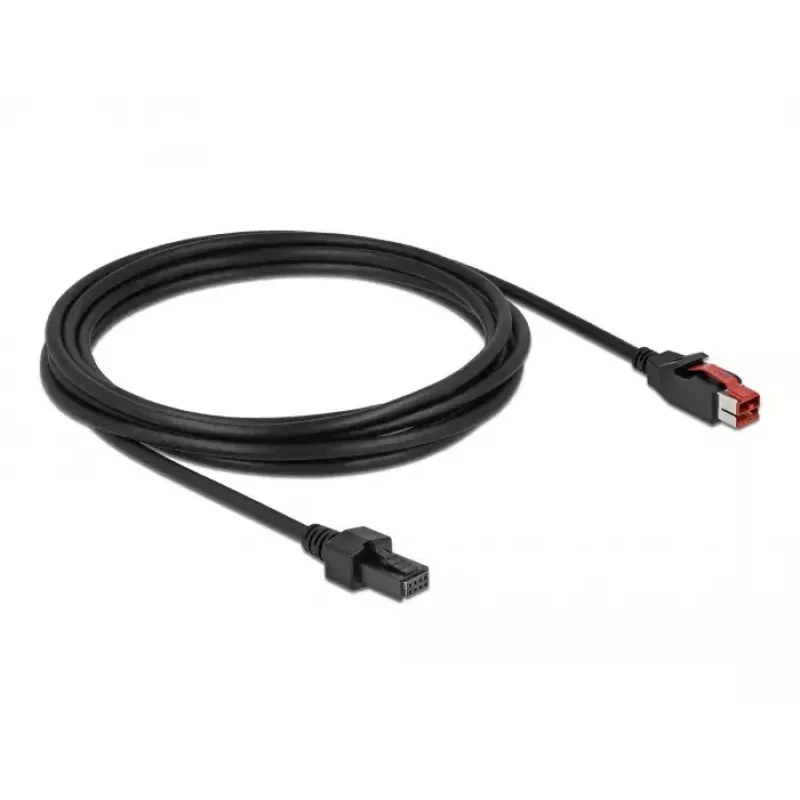 Cavo PoweredUSB DeLOCK 85952 24 V 2 x 4 pin maschio 3 m