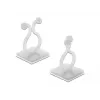 Gancio portacavo DeLOCK 60175 naturale 10 pz.