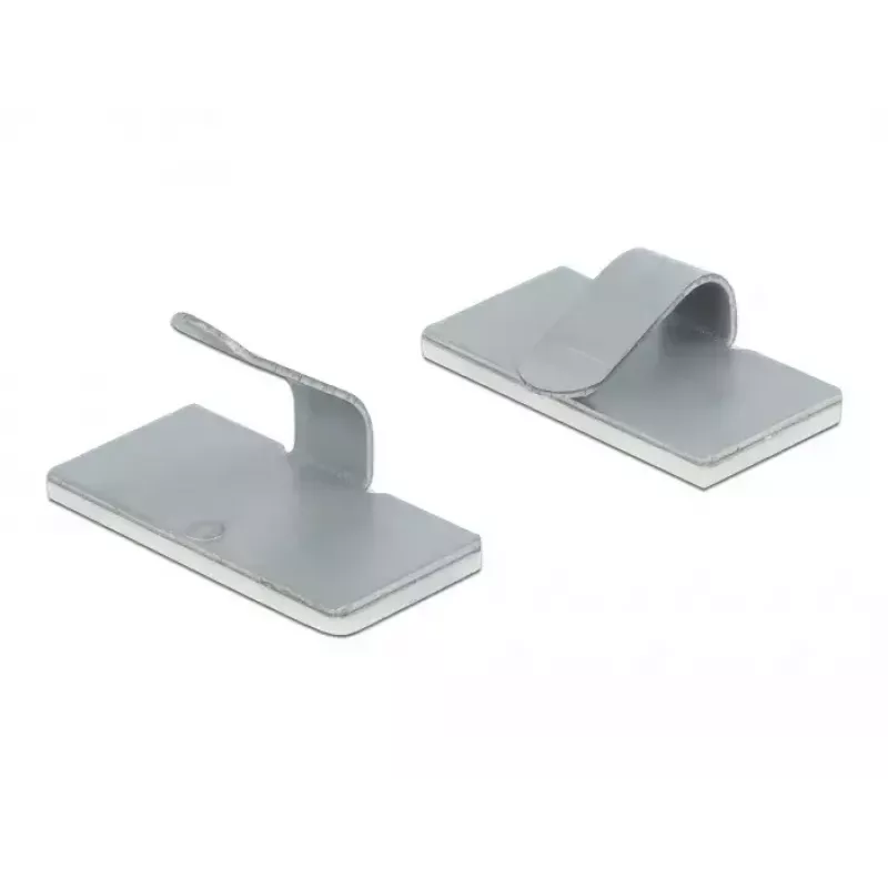 Fermacavo DeLOCK 60184 acciaio inox satinato 10 pz.