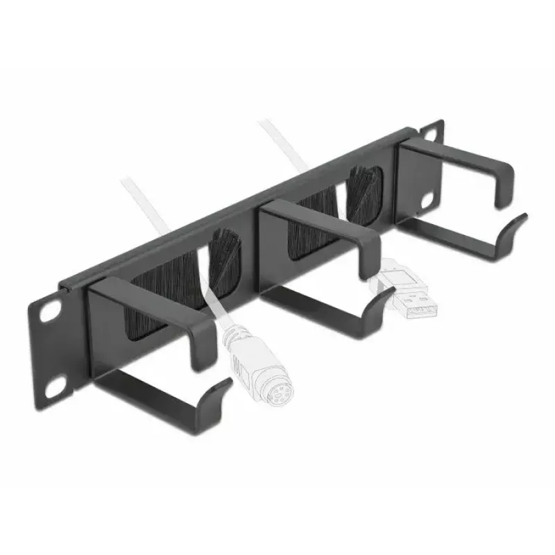 Accessorio per rack barra con setole DeLOCK 66487