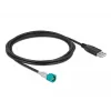 Cavo HSD Z maschio a USB 2.0 Type-A maschio 2 m DeLOCK 90491