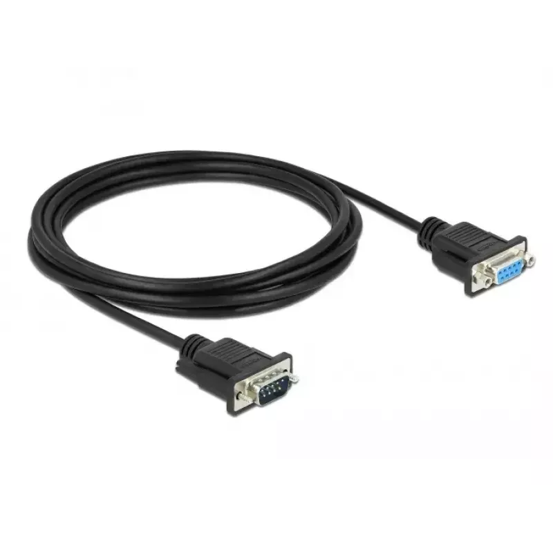 Cavo seriale DeLOCK 86603 nero 3 m RS-232 Sub-D9