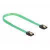 Cavo SATA DeLOCK 82069 0,5 m SATA 7 pin verde