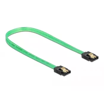Cavo SATA DeLOCK 82069 0,5 m SATA 7 pin verde