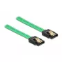 Cavo SATA DeLOCK 82069 0,5 m SATA 7 pin verde