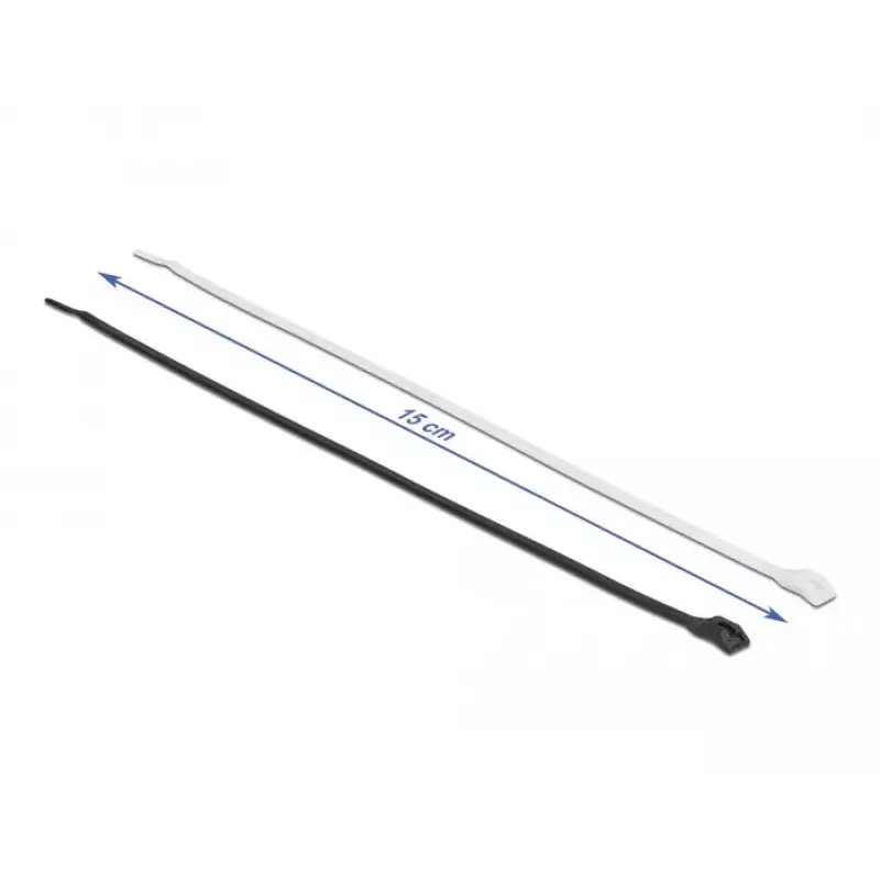 Fascette per cavi DeLOCK 150x3,6 mm 100 pz.