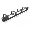 Pannello passacavi DeLOCK 19 pollici 66658 nero 1HE