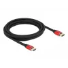 Cavo HDMI DeLOCK Ultra High Speed 48 Gbit/s 8K 60 Hz rosso 3 m