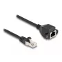 Cavo di prolunga DeLOCK RJ50 maschio su femmina S/FTP 5 m nero