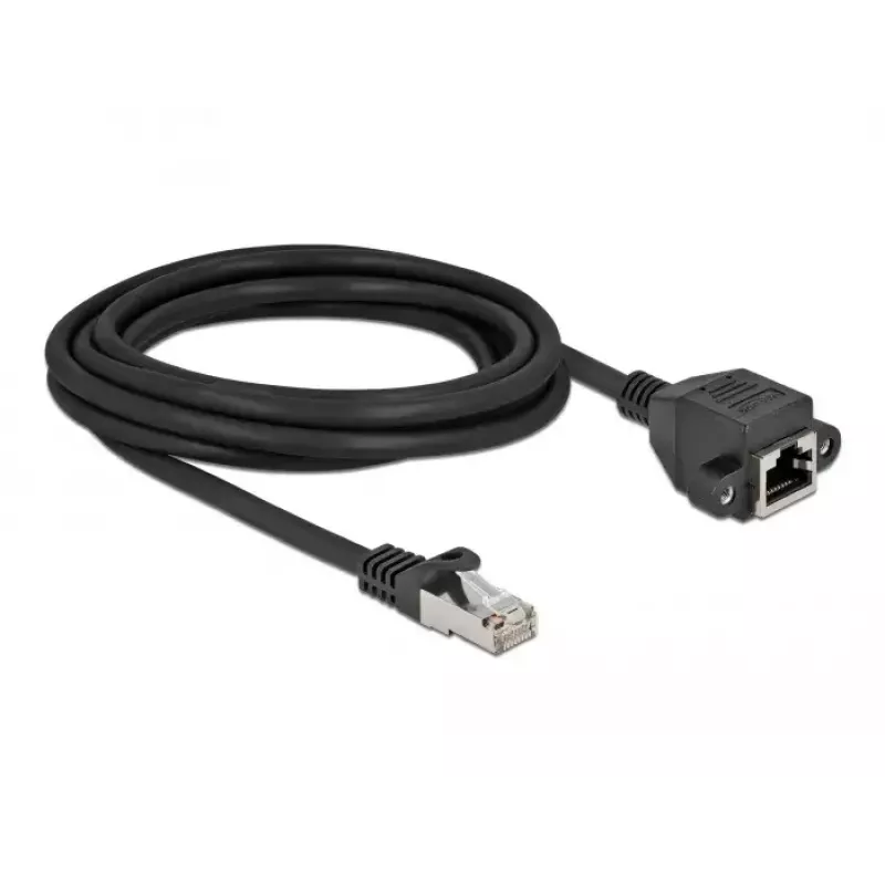Cavo di prolunga di rete DeLOCK 87003 Cat.6A 3m nero