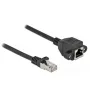 Cavo di prolunga di rete DeLOCK 87003 Cat.6A 3m nero