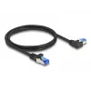 Cavo di rete DeLOCK RJ45 Cat.6A S/FTP 1m nero