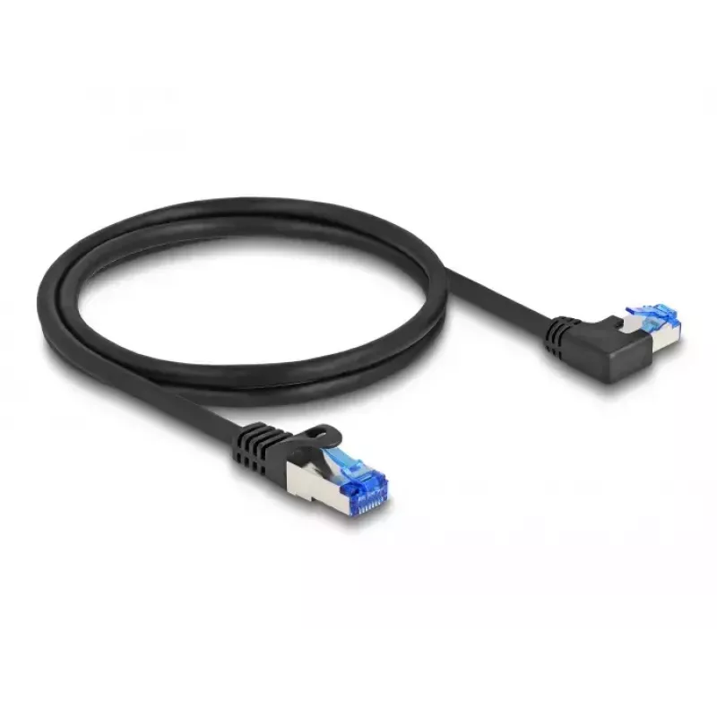 Cavo di rete DeLOCK RJ45 Cat.6A S/FTP 1m nero