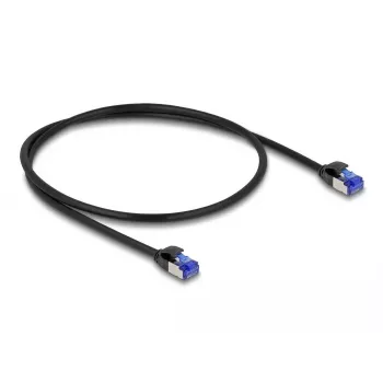 Cavo di rete DeLOCK RJ45 Cat.6A S/FTP sottile 0,5 m nero
