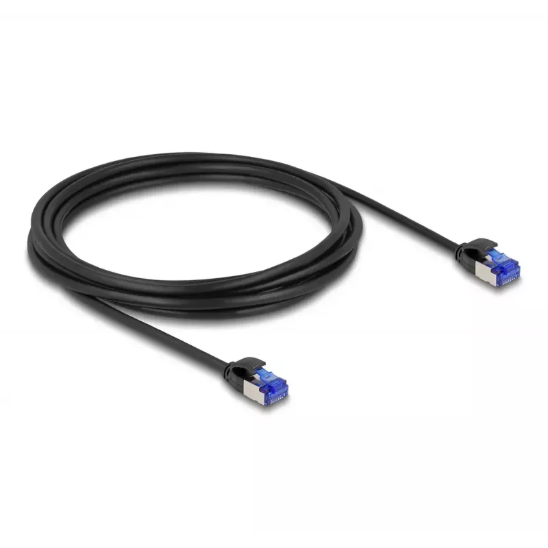 Cavo di rete DeLOCK RJ45 Cat.6A 3m nero
