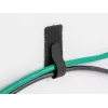 Fermacavi mini in velcro DeLOCK 90 mm x 24 mm autoadesivo 10 pezzi nero