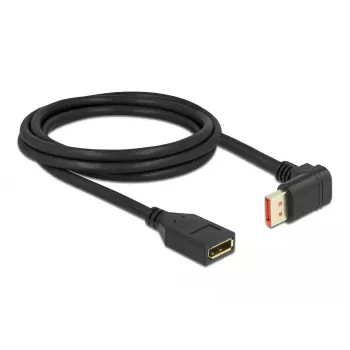 Prolunga DisplayPort DeLOCK 87091 2 m 90° piegata verso il basso
