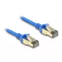 Cavo di rete RJ45 DeLOCK Cat.8.1 F/FTP slim 1 m blu