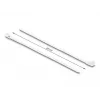 DeLOCK Fascette riutilizzabili, 200 x 4.8 mm, bianco, 100 pz.