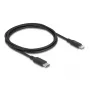 Cavo DELOCK USB-C su Lightning sottile 1 m, Lightning ↔ USB-C, 9 V 3 A, 3,3 mm, MFi