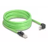 Cavo di rete DeLOCK 80894 RJ-45 Cat6a 5 m nero verde