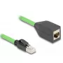 Cavo di rete DeLOCK 80882 RJ-45 Cat6a 5m verde