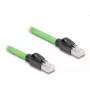 Cavo di rete DeLOCK RJ45 Cat.6A connettore maschio a connettore maschio 1m verde