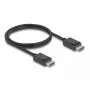 Cavo DisplayPort DeLOCK 80492 8K 60Hz 40Gbps 1m