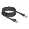 Cavo di rete DeLOCK 80585 M12 a RJ-45 Cat5e 5 m nero