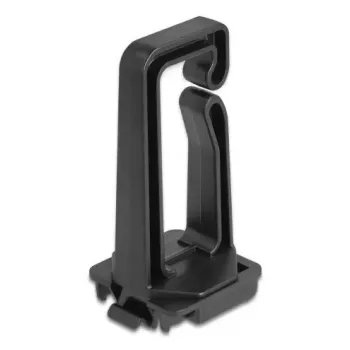 Fermacavo DeLOCK 90769 policarbonato nero 1 pz.