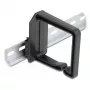 Supporto fermacavo DeLOCK 90770 policarbonato nero
