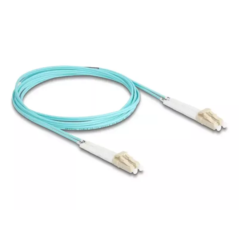 Cavo in fibra ottica DeLOCK LC Duplex su LC Duplex OM3 2m