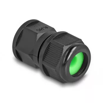 DeLOCK Adattatore passante RJ45 IP67 impermeabile nero
