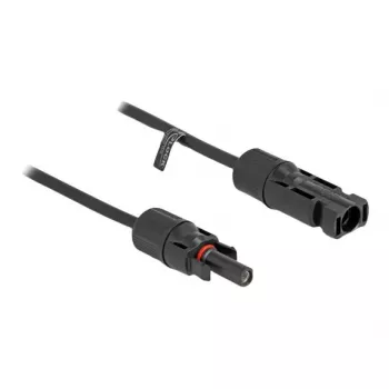 Cavo DeLOCK DL4 per pannelli solari 4 mm² connettore maschio su femmina 3 m nero