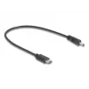 DeLOCK 85403 cavo di alimentazione nero 0,27 m USB-C DC