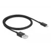 Cavo USB per dati e ricarica DeLOCK 83002 1 m nero