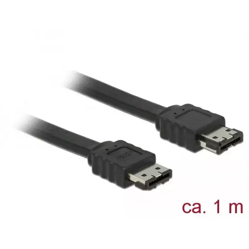 Cavo SATA DeLOCK 85640 1 m eSATA nero