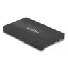 DELOCK Adattatore di interfaccia U.2 (SFF-8639) su M.2 Key M NVMe SSD, modello 64301, nero, connettore maschio host