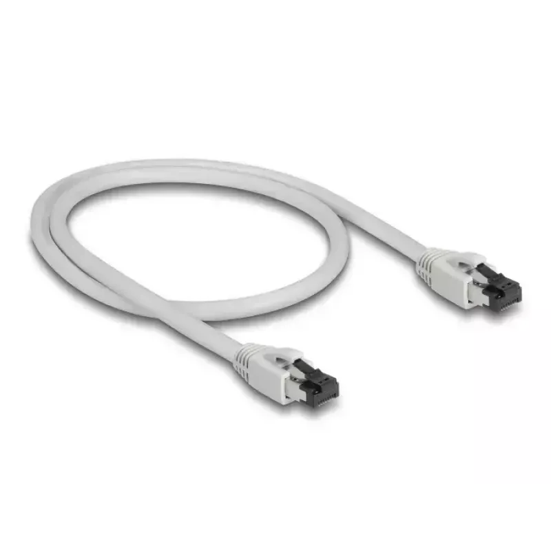 Cavo di rete DeLOCK 80557 RJ-45 Cat8.1 0,5 m grigio