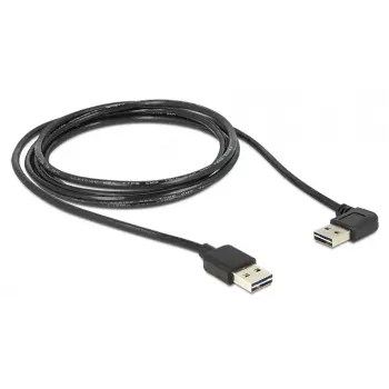 Cavo USB DeLOCK 3m USB 2.0 A m/m 90°