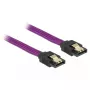 Cavo SATA DeLOCK 83692 1 m SATA 7 poli viola