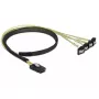 Cavo di alimentazione interno DeLOCK 85686 0,5 m Mini SAS SFF-8087 su 4 SATA