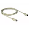 Cavo PS/2 DeLOCK 85805 1,8 m 6 poli Mini-DIN beige