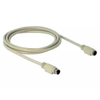 Cavo PS/2 DeLOCK 85805 1,8 m 6 poli Mini-DIN beige