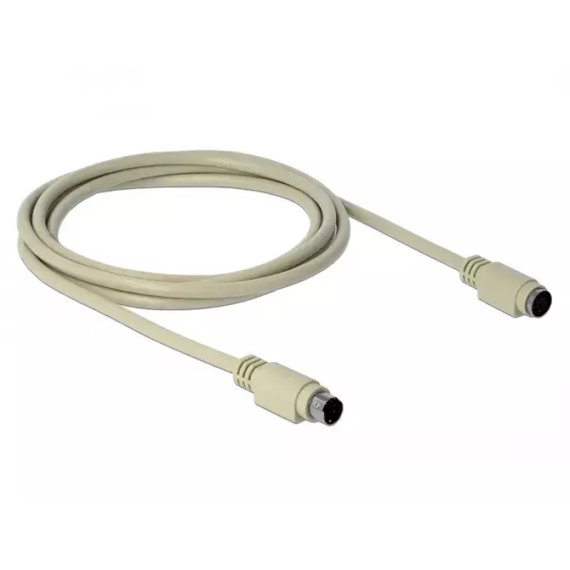 Cavo PS/2 DeLOCK 85805 1,8 m 6 poli Mini-DIN beige