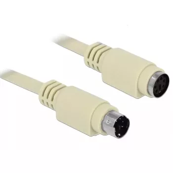 Cavo PS/2 DeLOCK 85805 1,8 m 6 poli Mini-DIN beige