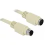 Cavo PS/2 DeLOCK 85805 1,8 m 6 poli Mini-DIN beige