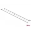 Fascetta DeLOCK 18817 acciaio bianco 200mm 10 pz.